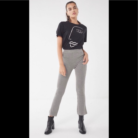 Urban Outfitters Pants - Urban Outfitters Casey Plaid Kick Flair Pant Sz Sm